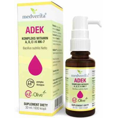 Medverita ADEK (ß-Karoten) kompleks 30ml Medverita ADEK (ß-Karoten) kompleks 30ml
