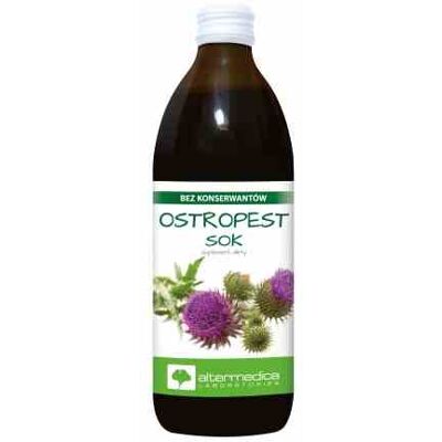 Alter Medica Sok z ostropestu 500ml Alter Medica Sok z ostropestu 500ml