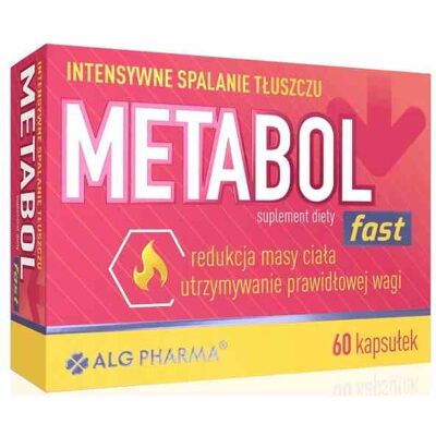 Alg Pharma Metabol Fast 60 kapsułek Alg Pharma Metabol Fast 60 kapsułek