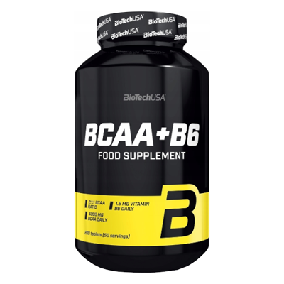 BioTechUSA BCAA + B6 - 100 tabletek - Wspiera regenerację mięśni i energię BioTechUSA BCAA + B6 - 100 tabletek - Wspiera regenerację mięśni i energię