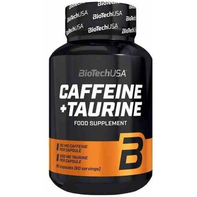 BioTechUSA Kofeina + Tauryna - 60 kapsułek BioTechUSA Kofeina + Tauryna - 60 kapsułek