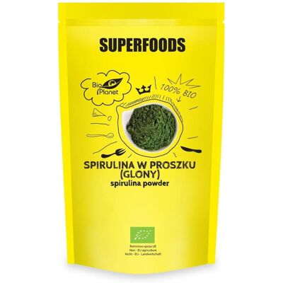 BIO PLANET Proszek Spirulina - Organiczny, Wysoka Zawartość Białka BIO PLANET Proszek Spirulina - Organiczny, Wysoka Zawartość Białka
