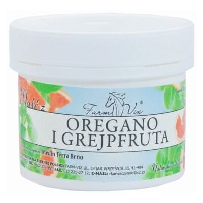 Farm-vix Maść z Oregano i grejpfruta 150ml Farm-vix Maść z Oregano i grejpfruta 150ml