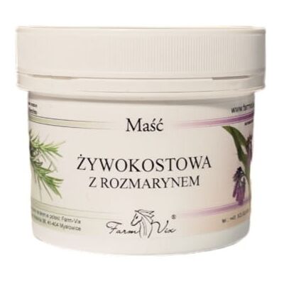 Farm-vix Maść żywokostowa z rozmarynem 150 ml Farm-vix Maść żywokostowa z rozmarynem 150 ml