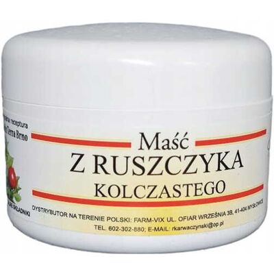 Farm-vix Maść z Ruszczyka Kolczastego 50 ml Farm-vix Maść z Ruszczyka Kolczastego 50 ml