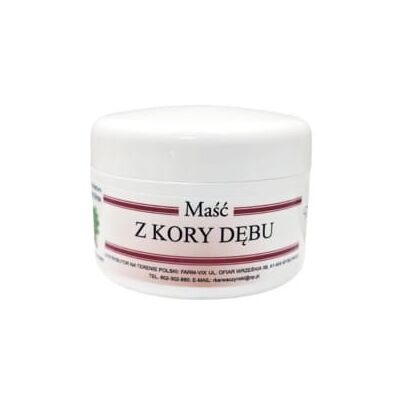 Farm-vix Maść z kory dębu 50 ml Farm-vix Maść z kory dębu 50 ml