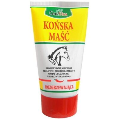 Gorvita Maść Końska Rozgrzewająca 130 Ml Gorvita Maść Końska Rozgrzewająca 130 Ml