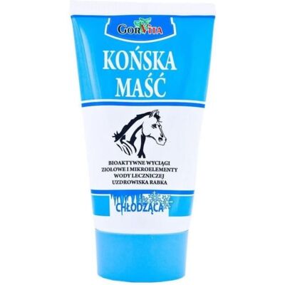 Gorvita Maść Końska Chłodząca 130 Ml stawy Gorvita Maść Końska Chłodząca 130 Ml stawy