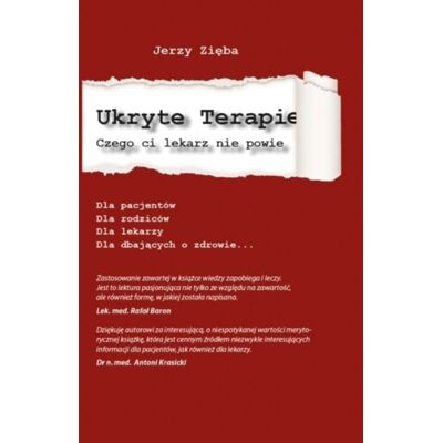 Visanto Ukryte Terapie Książka Visanto Ukryte Terapie Książka