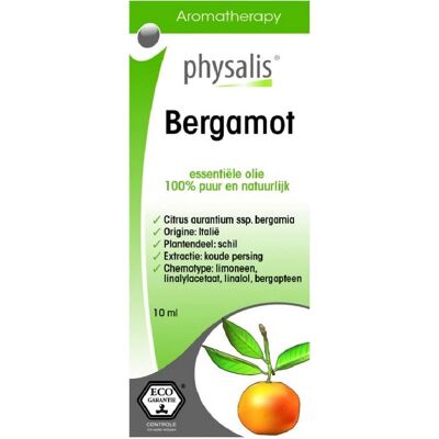 OLEJEK ETERYCZNY BERGAMOTKA (BERGAMOTE) ECO 10 ml - PHYSALIS OLEJEK ETERYCZNY BERGAMOTKA (BERGAMOTE) ECO 10 ml - PHYSALIS