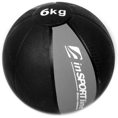 inSPORTline MB63 6kg Antypoślizgowa piłka lekarska - Sprzęt sportowy inSPORTline MB63 6kg Antypoślizgowa piłka lekarska - Sprzęt sportowy