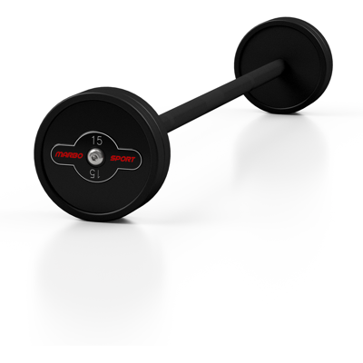 Marbo Sport Sztanga 15kg z Gumowym Wykończeniem Marbo Sport Sztanga 15kg z Gumowym Wykończeniem