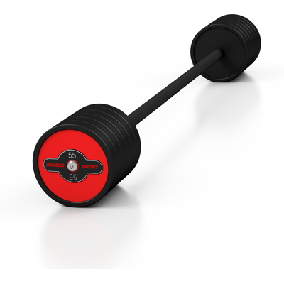 Marbo Sport - MW-SG - 55 kg czerwony - Barbell Marbo Sport - MW-SG - 55 kg czerwony - Barbell