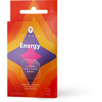 Hemnia Energy - Plastry Na Szybkie Wzmocnienie, 30 Szt Hemnia Energy - Plastry Na Szybkie Wzmocnienie, 30 Szt