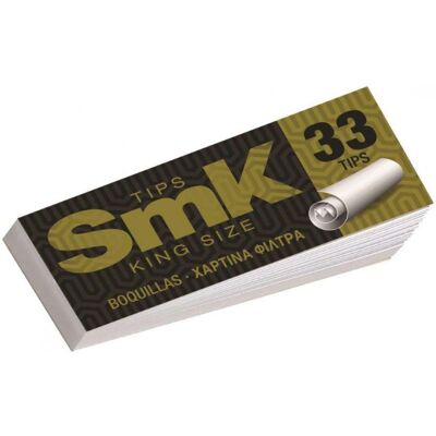 Filtry z Białego, Cienkiego Papieru SMK - 33 szt. Filtry z Białego, Cienkiego Papieru SMK - 33 szt.