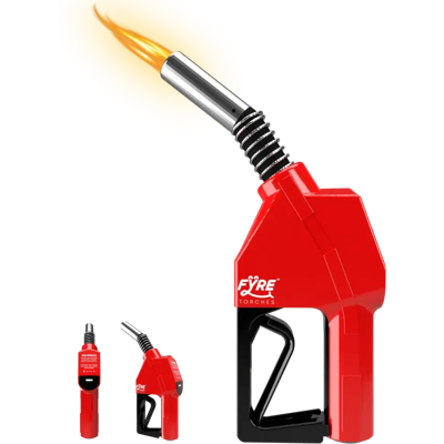 Smyle Labs „gas Pump” Palnik W Kształcie Dyszy, Napełnialny I Z Regulowanym Płomieniem Czerwony Smyle Labs „gas Pump” Palnik W Kształcie Dyszy, Napełnialny I Z Regulowanym Płomieniem Czerwony