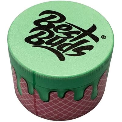 Best Buds Młynek Do Lodów, Pistacji I Jeżyn, 4 Części (50 Mm) Best Buds Młynek Do Lodów, Pistacji I Jeżyn, 4 Części (50 Mm)