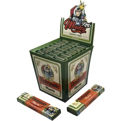 Monkey King Kss Bibułki Z Filtrami (Zapach Lukrecji), 1 Książeczka Monkey King Kss Bibułki Z Filtrami (Zapach Lukrecji), 1 Książeczka