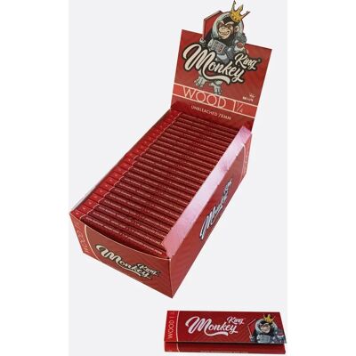 Monkey King Medium 1¼ Bibułki Do Skręcania Niebielone, 1 Książeczka Monkey King Medium 1¼ Bibułki Do Skręcania Niebielone, 1 Książeczka