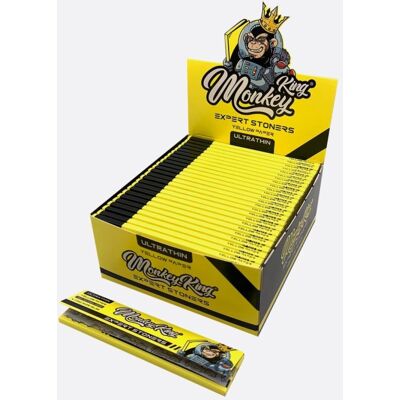 Monkey King Bibułki Ultra Thin Yellow Monkey King Bibułki Ultra Thin Yellow