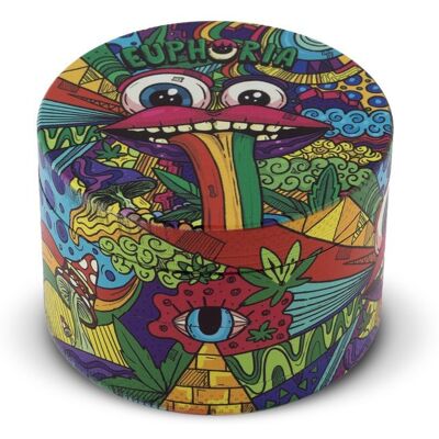Euphoria Młynek Metalowy Vibrant 63 Mm - 4 Części Euphoria Młynek Metalowy Vibrant 63 Mm - 4 Części