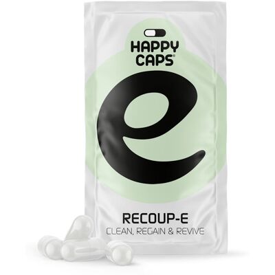 Happy Caps Recoup E - Kapsułki Oczyszczające, Regenerujące I Ożywiające, 1 G Happy Caps Recoup E - Kapsułki Oczyszczające, Regenerujące I Ożywiające, 1 G