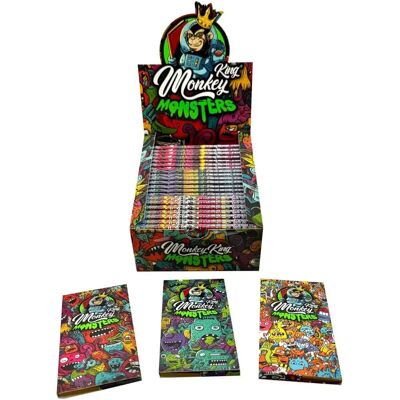 Monkey King Kss Bibułki Z Filtrem Magnetic Monsters, 1 Książeczka Monkey King Kss Bibułki Z Filtrem Magnetic Monsters, 1 Książeczka