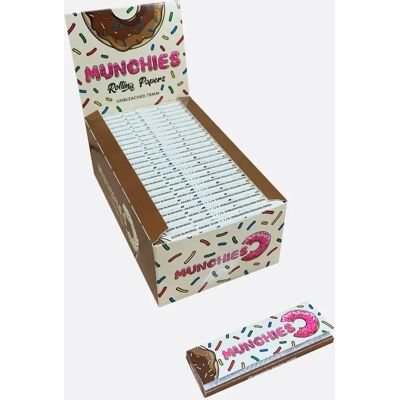 Monkey King Średnie 1¼ Bibułki Do Skrętów Munchies Niewybielone, 1 Broszurka Monkey King Średnie 1¼ Bibułki Do Skrętów Munchies Niewybielone, 1 Broszurka