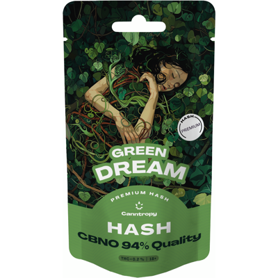 Hash Green Dream firmy Canntropy - 94% Cbno - Różne Wagi Hash Green Dream firmy Canntropy - 94% Cbno - Różne Wagi