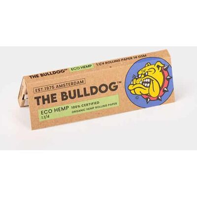 The Bulldog 1 1/4 — Certyfikowane Bibułki Do Skręcania Z Organicznego Włókna Konopnego The Bulldog 1 1/4 — Certyfikowane Bibułki Do Skręcania Z Organicznego Włókna Konopnego