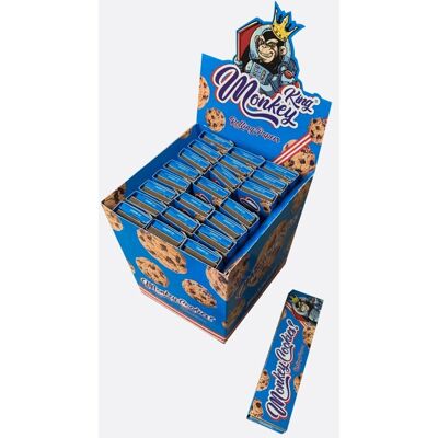 Monkey King Bibułki Do Skręcania Papierosów O Zapachu Ciasteczek Z Końcówkami (Zapach Ciasteczek) Monkey King Bibułki Do Skręcania Papierosów O Zapachu Ciasteczek Z Końcówkami (Zapach Ciasteczek)