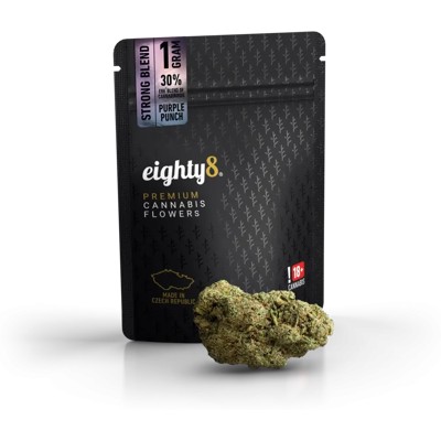 Eighty8 E8high Kwiaty Purple Punch, 1 - 3,5 G 1 Gram Eighty8 E8high Kwiaty Purple Punch, 1 - 3,5 G 1 Gram
