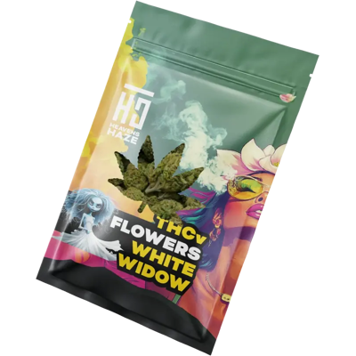Heavens Haze Thcv Kwiaty White Widow, 1 G Heavens Haze Thcv Kwiaty White Widow, 1 G