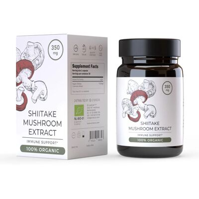 Ekstrakt Grzybów Shiitake Endoca - Suplement ziołowy Ekstrakt Grzybów Shiitake Endoca - Suplement ziołowy