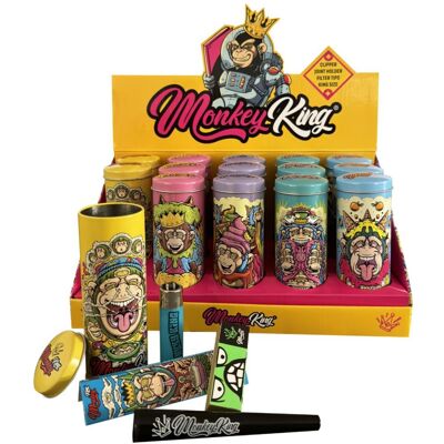 Monkey King Pudełko Blaszane Monkey Pack Monkey King Pudełko Blaszane Monkey Pack