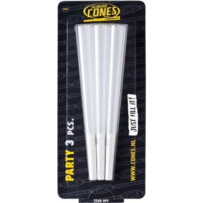 The Original Cones, Oryginalne Stożki Party 3x Blister The Original Cones, Oryginalne Stożki Party 3x Blister
