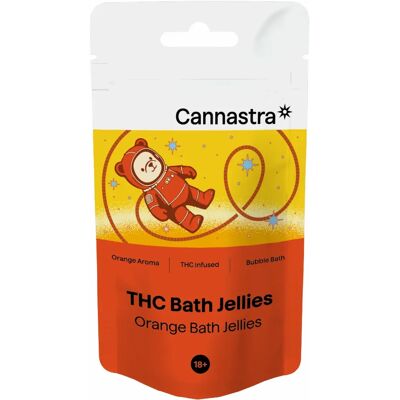 Cannastra Thc+ Astro Bears Pomarańczowe Galaretki Do Kąpieli, 30 Szt. X 5 Mg, 150 G Cannastra Thc+ Astro Bears Pomarańczowe Galaretki Do Kąpieli, 30 Szt. X 5 Mg, 150 G
