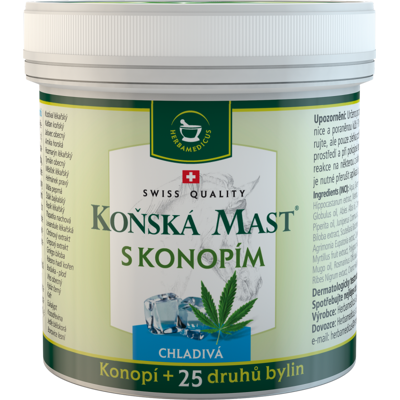SwissMedicus Końskie Gel na Mięśnie - Chłodzące, Ziołowe, 250ml SwissMedicus Końskie Gel na Mięśnie - Chłodzące, Ziołowe, 250ml