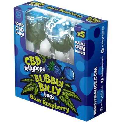 Multitrance Bubbly Billy Pączki 10 Mg Blue Raspberry Lollies Z Gumą Balonową W Środku – Pudełko Prezentowe (5 Lizaków), 100 G Multitrance Bubbly Billy Pączki 10 Mg Blue Raspberry Lollies Z Gumą Balonową W Środku – Pudełko Prezentowe (5 Lizaków), 100 G