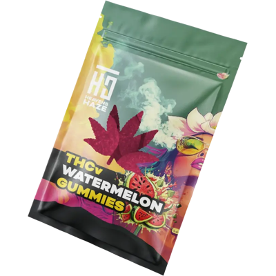 Heavens Haze Thcv Żelki O Smaku Arbuza 3 Pcs - 15 Mg Thcv + 5 Mg Cbn, 13,5 G Heavens Haze Thcv Żelki O Smaku Arbuza 3 Pcs - 15 Mg Thcv + 5 Mg Cbn, 13,5 G