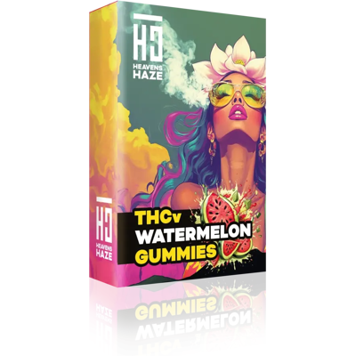 Heavens Haze Thcv Żelki Arbuzowe 5 Pcs - 15 Mg Thcv + 5 Mg Cbn, 22,5 G Heavens Haze Thcv Żelki Arbuzowe 5 Pcs - 15 Mg Thcv + 5 Mg Cbn, 22,5 G