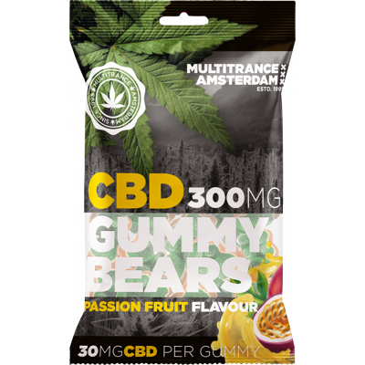 Multitrance Żelki O Smaku Marakui (300 Mg), 100 G Multitrance Żelki O Smaku Marakui (300 Mg), 100 G