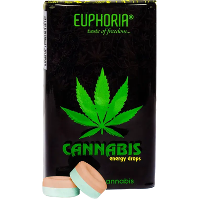 Euforia Kender Energetyczne Cukierki - Bez Cukru - 25g Euforia Kender Energetyczne Cukierki - Bez Cukru - 25g