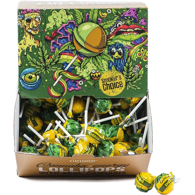Lizak Energetyczny Euphoria O Smaku Cannabis (200 X 12 G) Lizak Energetyczny Euphoria O Smaku Cannabis (200 X 12 G)