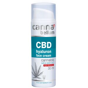 Cannabellum CBD Krem do Twarzy z Kwasem Hialuronowym - Nawilżająca Cannabellum CBD Krem do Twarzy z Kwasem Hialuronowym - Nawilżająca