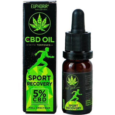 Olej CBD 5% Pełne Spektrum - Regeneracja Sportowa Olej CBD 5% Pełne Spektrum - Regeneracja Sportowa