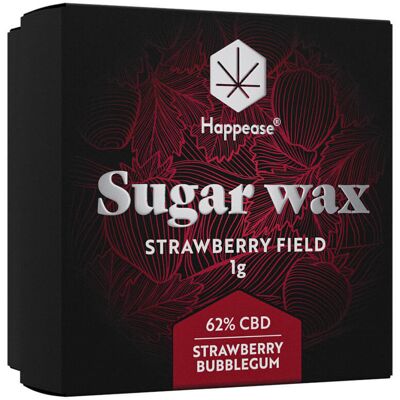 Happease – Ekstrakt Strawberry Field Sugar Wax, 62% , 1 G Happease – Ekstrakt Strawberry Field Sugar Wax, 62% , 1 G