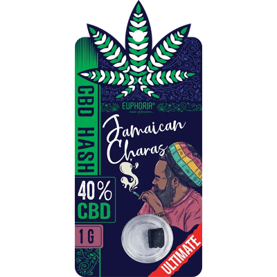Euphoria Hash Jamaican Charas, 40%, 1 G Euphoria Hash Jamaican Charas, 40%, 1 G