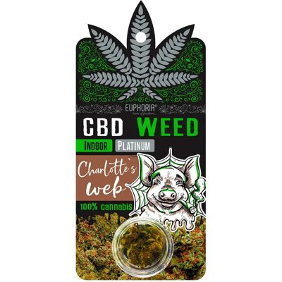 Euphoria Weed Platinum Charlotte'S Web, 0,7 G Euphoria Weed Platinum Charlotte'S Web, 0,7 G