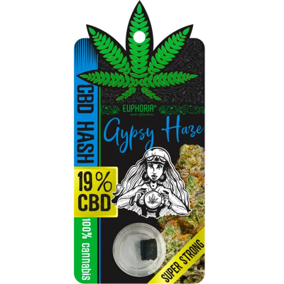 Euphoria Haszysz 19% Gypsy Haze, 1 G Euphoria Haszysz 19% Gypsy Haze, 1 G